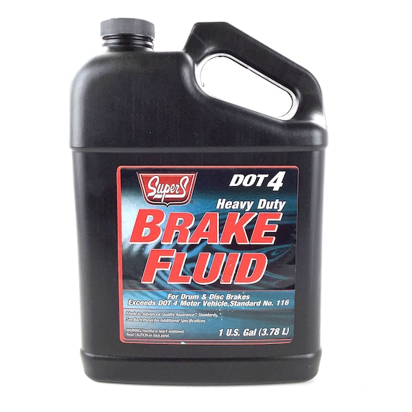 Super S Super S Dot 4 Heavy Duty Brake Fluid 3/1 Gallon SUS432-3 - main